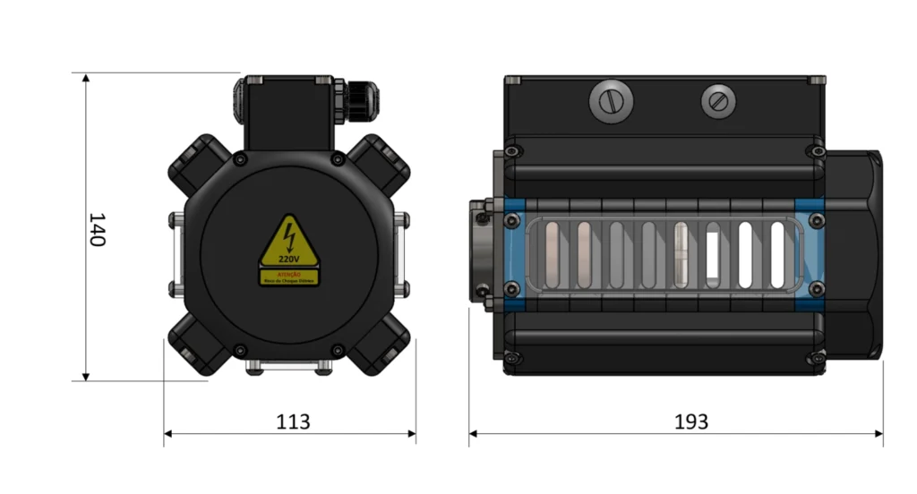 CONECTOR ROTATIVO MODELO CR-08 | SLIP RING