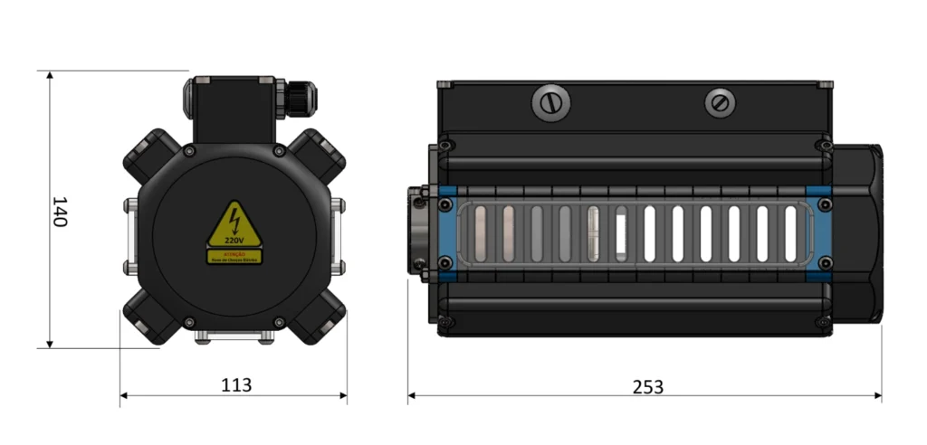 CONECTOR ROTATIVO MODELO CR-12 | SLIP RING